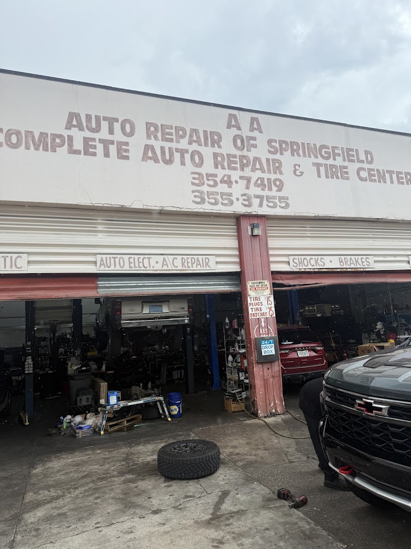 A A Auto Repair of Springfield