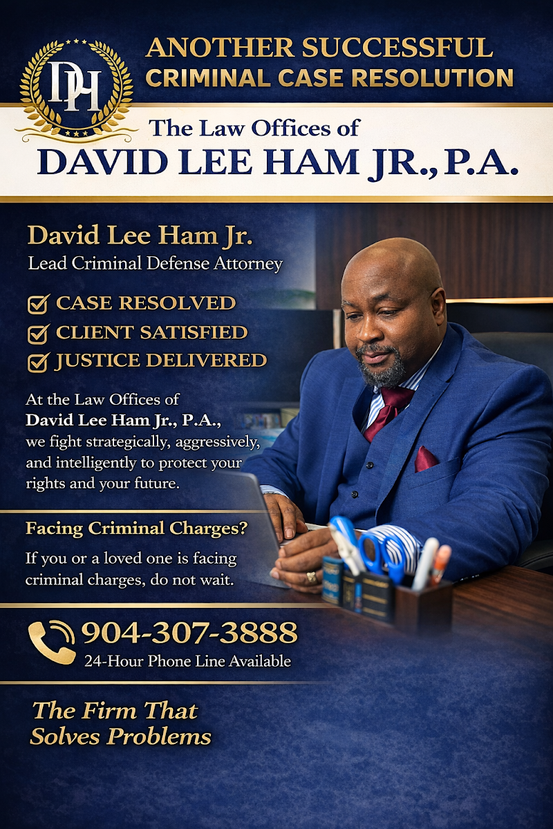 The Law Office Of David Lee Ham Jr., PA